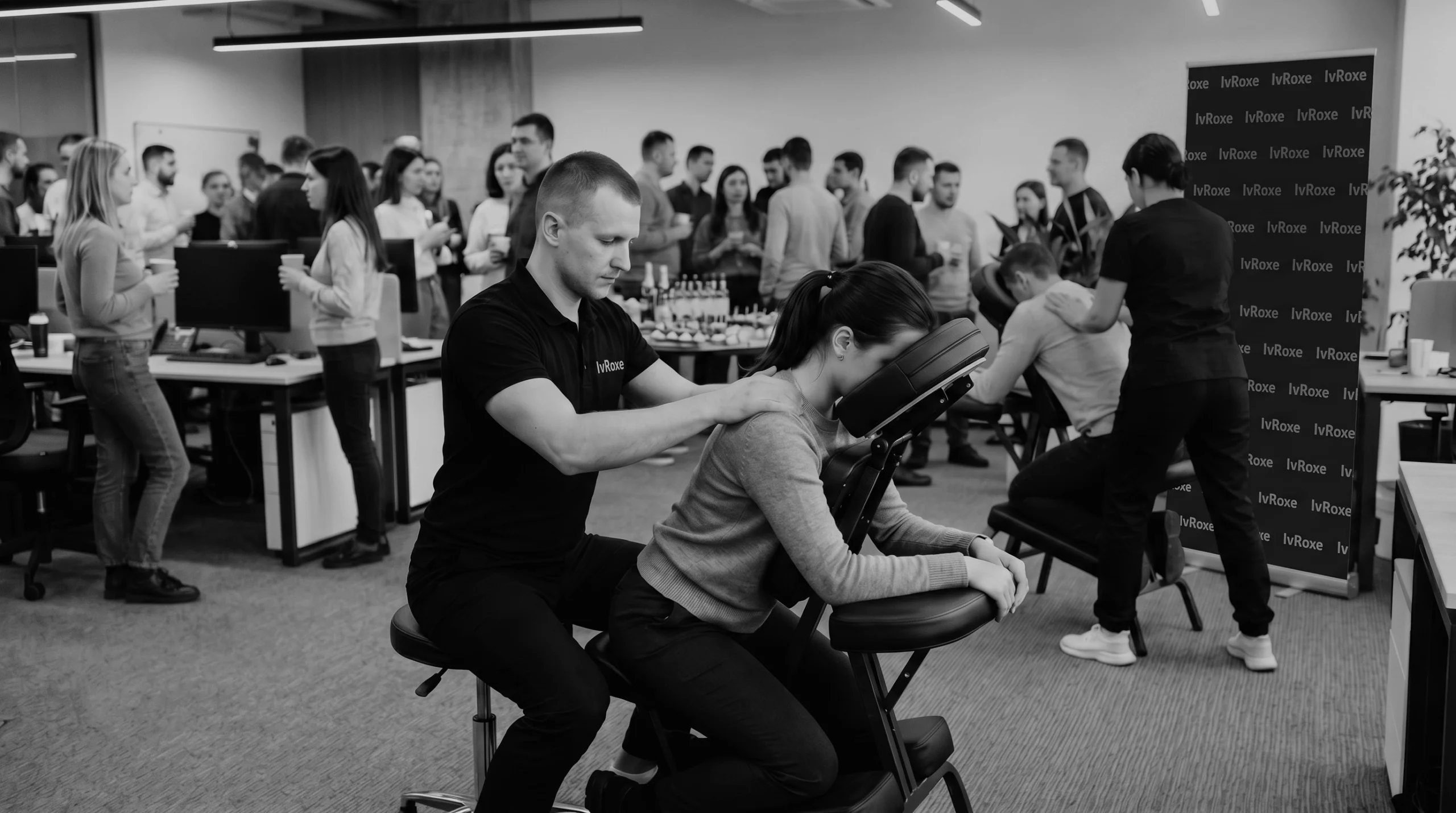 Masaż dla Firm Warszawa Mokotów – Masaż Biurowy i Eventowy