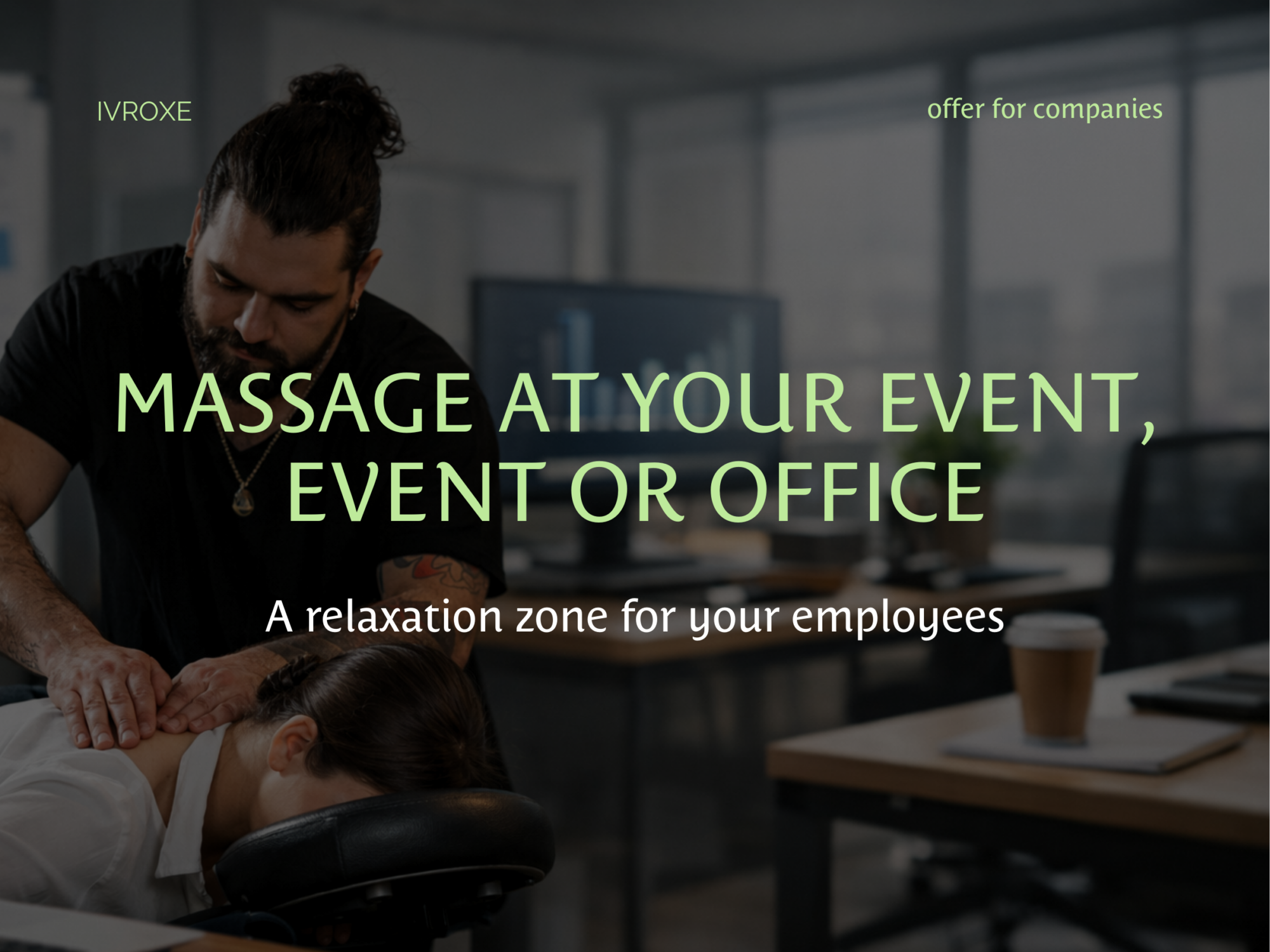 Corporate & Event Massage Services – A Professional Relaxation Zone for Your Team